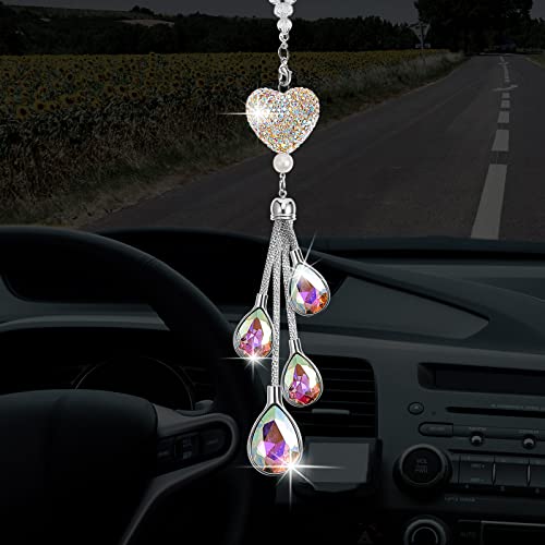 Frienda Bling Heart Diamond Car Accessories Frienda Bling Heart Diamond Car Accessories