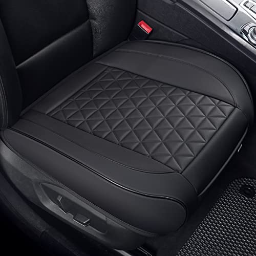 Black Panther Luxury Faux Leather Car Seat Cover Front Bottom Seat Cushion Cover Black Panther Luxury Faux Leather Car Seat Cover Front Bottom Seat Cushion Cover