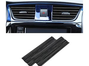 20 Pieces Car Air Conditioner Decoration Strip for Vent Outlet