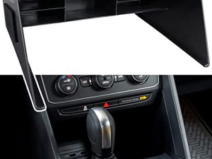 JOJOMARK for VW Atlas and Cross Sport Accessories Center Console Organizer 2018 2019 2020 2021 2022 2023 Insert ABS Armrest Box Secondary Storage