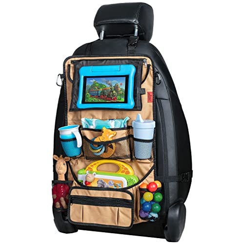 Lusso Gear Heavy Duty Back Seat Car Organizer Extra Large for Powerful Protection Lusso Gear Heavy Duty Back Seat Car Organizer Extra Large for Powerful Protection