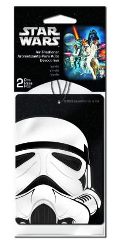 Plasticolor 005546R01 Star Wars Stormtrooper Car Air Freshener - 2 Pack Plasticolor 005546R01 Star Wars Stormtrooper Car Air Freshener - 2 Pack