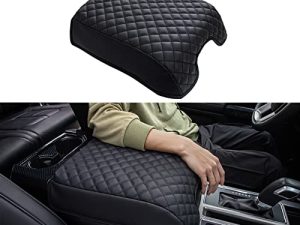 JDMCAR Center Console Cushion Compatible with 2015-2020 Ford F150 / 2017-2022 F250 F350 F450 and 2018-2022 Expedition Accessories