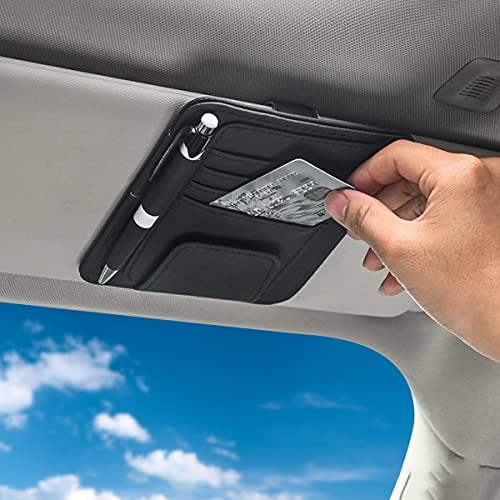 Aturmon Small Car Sun Visor Organizer for Trucks Cars Aturmon Small Car Sun Visor Organizer for Trucks Cars