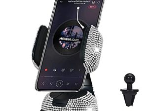 LYCARESUN Bling Car Phone Holder