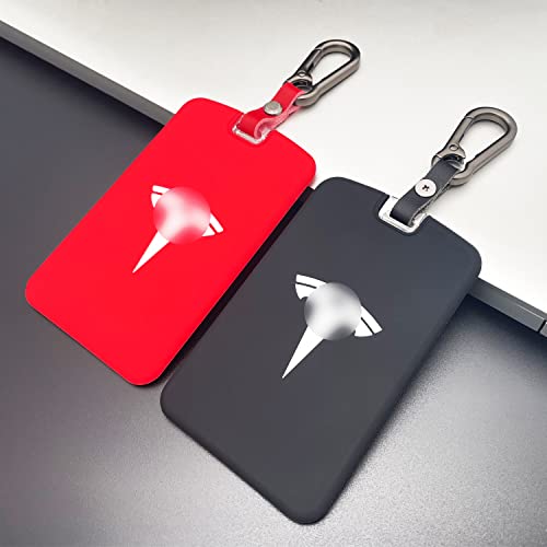 TANDRIVE 2PCS Silicone Key Card Holder Case Compatible with Tesla Model 3 and Model Y,Key Protector Cover Accessories Including Key Chain TANDRIVE 2PCS Silicone Key Card Holder Case Compatible with Tesla Model 3 and Model Y,Key Protector Cover Accessories Including Key Chain