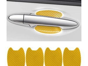 4PCS Car Door Handle Protector Sticker
