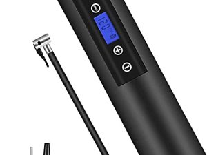 150 PSI Tire inflator portable air compressor with LCD Display Emergency LED Light Rechargeable Li-ion Batteryd Electric Cordless Air Pump for Cars
