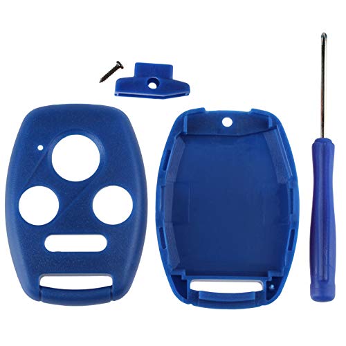 Replacement Key Fob Shell Case Kit for Honda Accord Civic CR-V Pilot (Blue) Replacement Key Fob Shell Case Kit for Honda Accord Civic CR-V Pilot (Blue)