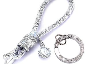 Crystal Car Keychain for Women