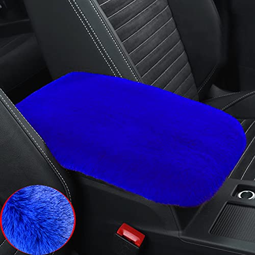Forala Auto Center Console Pad Fluffy Coral Fleece Car Armrest Seat Box Cover Protector Universal Fit (L-Blue) Forala Auto Center Console Pad Fluffy Coral Fleece Car Armrest Seat Box Cover Protector Universal Fit (L-Blue)