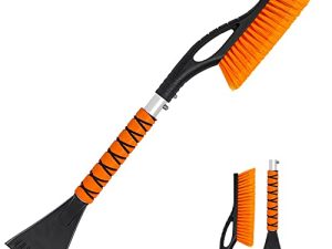 27” Snow Brush with Detachable Ice Scraper