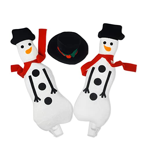 Kovot Snowman Car Decoration Set: Includes Snowmen for The Windows and a Hat for The Nose Kovot Snowman Car Decoration Set: Includes Snowmen for The Windows and a Hat for The Nose