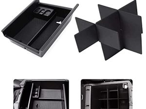RealTX for 4Runner 2010-2020 2021 2022 2023 Center Console Organizer Tray and Divider