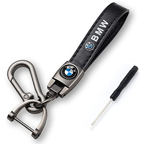Car Black Genuine Leather Keychain Key Ring Lanyard Accessories Business Birthday Present Gifts for Black Car Black Genuine Leather Keychain Key Ring Lanyard Accessories Business Birthday Present Gifts for Black