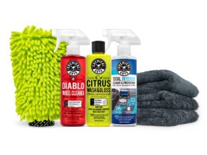 Chemical Guys HOL357 Clean & Shine Car Wash Starter Kit - Safe for Cars