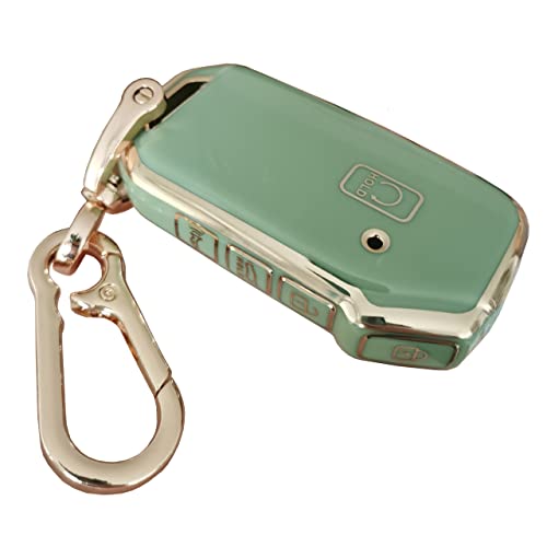 BINOWEN QIXIUBIA for Kia Key Fob Cover Keyless Remote Smart Key Shell with Keychain Fit for Kia Ceed Cerato Forte NIRO Seltos Sorento Soul Sportage Telluride (Green) BINOWEN QIXIUBIA for Kia Key Fob Cover Keyless Remote Smart Key Shell with Keychain Fit for Kia Ceed Cerato Forte NIRO Seltos Sorento Soul Sportage Telluride (Green)