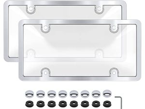 EWBN Chrome License Plate Frame