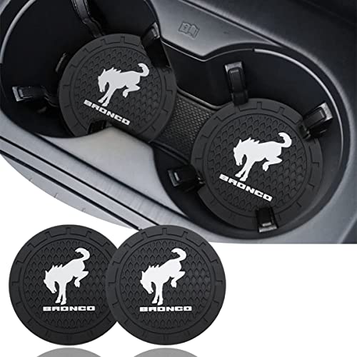 Fit Bronco Cup Holder Insert Cup Coaster 2.75 Inch Cup Pad Tough Bronco Accessories 2 Pack Fit Bronco Cup Holder Insert Cup Coaster 2.75 Inch Cup Pad Tough Bronco Accessories 2 Pack