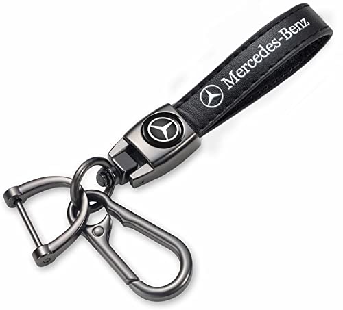 SDSHSM Genuine Leather Car Keychain for Mercedes Benz A C E S Class Series GLK CLA GLA GLC GLE CLS SLK AMG Series Key Ring for Men and Woean SDSHSM Genuine Leather Car Keychain for Mercedes Benz A C E S Class Series GLK CLA GLA GLC GLE CLS SLK AMG Series Key Ring for Men and Woean