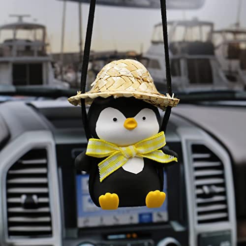 Swinging Penguin Car Hanging Ornament Swinging Penguin Car Hanging Ornament