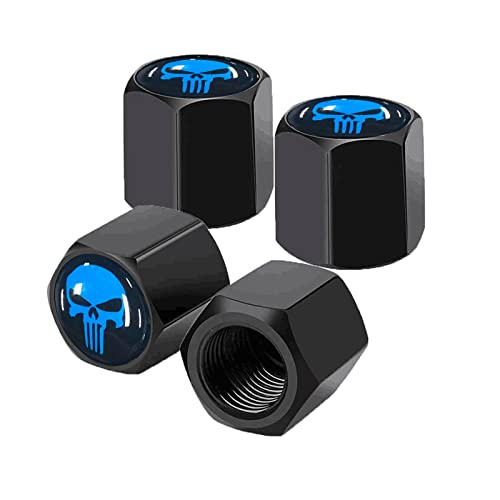 Gseigvee 4 Pack Skull Car Wheel Tire Valve Stem Caps Airtight Dust Proof Covers Universal Tire Air Valve Caps for Cars Gseigvee 4 Pack Skull Car Wheel Tire Valve Stem Caps Airtight Dust Proof Covers Universal Tire Air Valve Caps for Cars