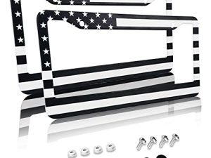 American Flag License Plate Frame