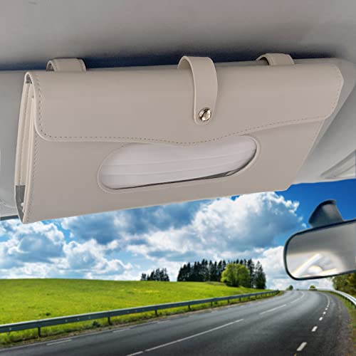 Visor Mask Holder for Car TOOVREN Car Tissue Holder Visor Mask Dispenser for Car Visor Backseat Premium Leather Mask Visor Holder for Car Wipes Case for Car Sun Visor Tissue Holder (Beige) Visor Mask Holder for Car TOOVREN Car Tissue Holder Visor Mask Dispenser for Car Visor Backseat Premium Leather Mask Visor Holder for Car Wipes Case for Car Sun Visor Tissue Holder (Beige)