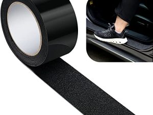 Automotive Door Entry Guard Reflective Car Door Sill Protector Car Scratch Protector Film Car Paint Protector Door Edge Protector for Most Cars Accessories (Black