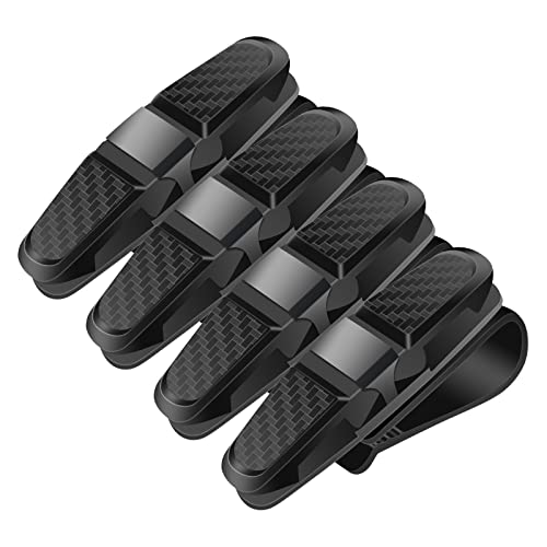 4 Pieces Sunglasses Holder for Car Sun Visor 4 Pieces Sunglasses Holder for Car Sun Visor