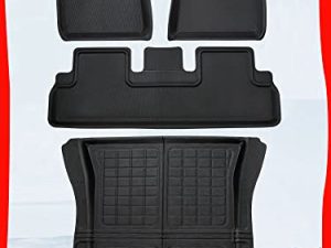 TAPTES for Tesla Model 3 Floor Mats 2023 2022 2021 2020 2019 2018 2017