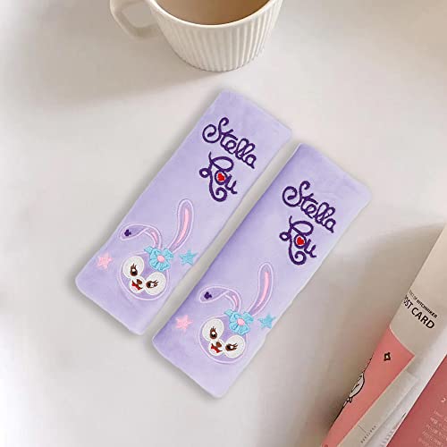 Vbanlya 2 Pieces Kawaii Car Seat Belt Cushions Shoulder Pad -Cute Plush Soft Belt Protector Cushions Shoulder Pads for a More Comfortable Driving Vbanlya 2 Pieces Kawaii Car Seat Belt Cushions Shoulder Pad -Cute Plush Soft Belt Protector Cushions Shoulder Pads for a More Comfortable Driving