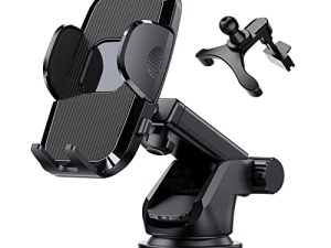 Amiss 3-in-1 Suction Cup Car Magnetic Phone Mount
