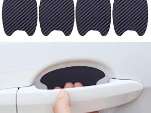 DWARFOO 4PCS Car Door Handle Sticker