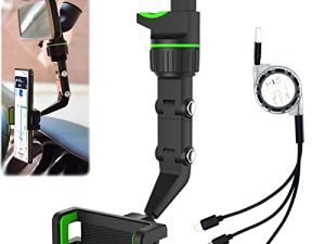 DOUBFIVSY Car Phone Holder + USB Cable