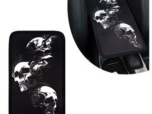 Turcee Skull Car Center Console Pad