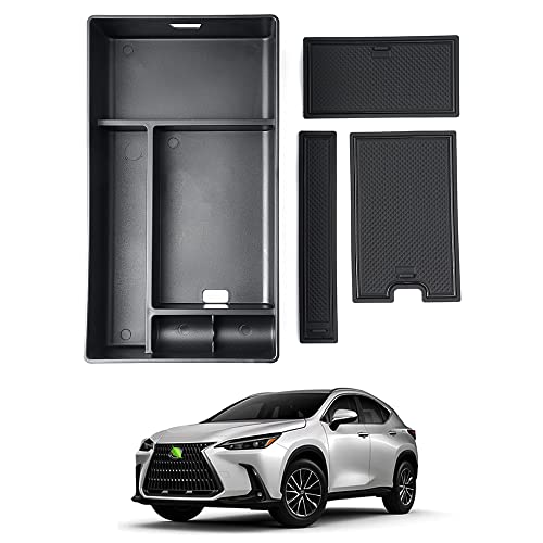 Autorder Compatible with Center Console Organizer 2022 2023 Lexus NX NX 250/NX 350/NX 350h/NX 450h+ Accessories Armrest Box Secondary Storage Box Insert Tray Autorder Compatible with Center Console Organizer 2022 2023 Lexus NX NX 250/NX 350/NX 350h/NX 450h+ Accessories Armrest Box Secondary Storage Box Insert Tray
