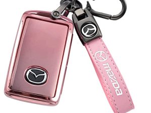 Smart Key Fob Case Cover Protector Key Holder for 2019-2021 Mazda 3