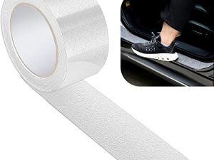 Automotive Door Entry Guard Reflective Car Door Sill Protector Car Scratch Protector Film Car Paint Protector Door Edge Protector for Most Cars Accessories (Clear