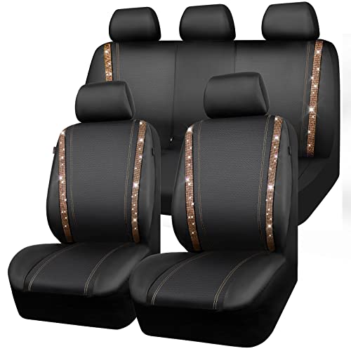 CAR PASS Bling Car Seat Covers Full Set CAR PASS Bling Car Seat Covers Full Set