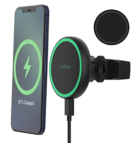 Magnetic Wireless Car Charger Mount Compatible with Magsafe Car Charger Compatible with iPhone 13/ iPhone 12/12 Mini/12 Pro/12 Pro Max Magnetic Wireless Car Charger Mount Compatible with Magsafe Car Charger Compatible with iPhone 13/ iPhone 12/12 Mini/12 Pro/12 Pro Max