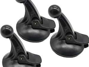 TIHOOD GPS Windshield Mount Holder for Garmin Nuvi Suction Cup Car Windscreen (3PCS)