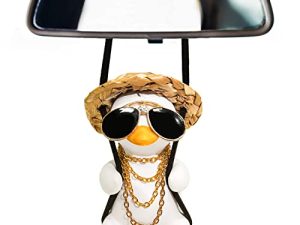 Feerory Swing Duck Car Hanging Ornament
