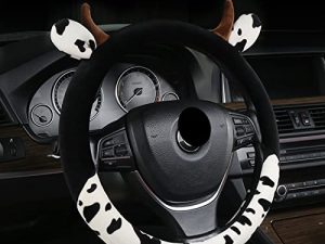Cow Steering Wheel Cover