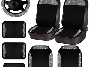 10 Pack Bling Car Accessories Set