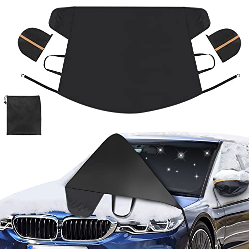 meakeize Car Windshield Cover for Ice and Snow - Upgrade Material – Fast Remover Frost Ice Snow Hail -Waterproof meakeize Car Windshield Cover for Ice and Snow - Upgrade Material – Fast Remover Frost Ice Snow Hail -Waterproof