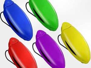 5 Pieces Auto Car Vehicle Sun Visor Clip Holder in 5 Colors for Sunglasses