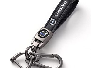 Leather Car Keychain