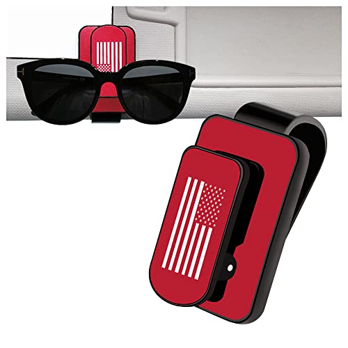 Sunglasses Holders for Car Sun Visor US Flag Car Accessories Sunglasses Holders for Car Sun Visor US Flag Car Accessories