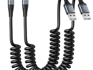 Coiled Lightning Cable